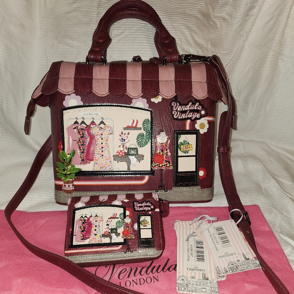 Vendula London Vintage Grab bag and Wallet
